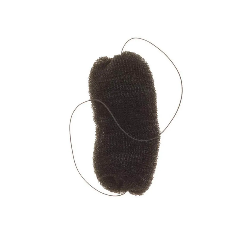 Fama Fabre Relleno Peinados Grande Con Goma Negro